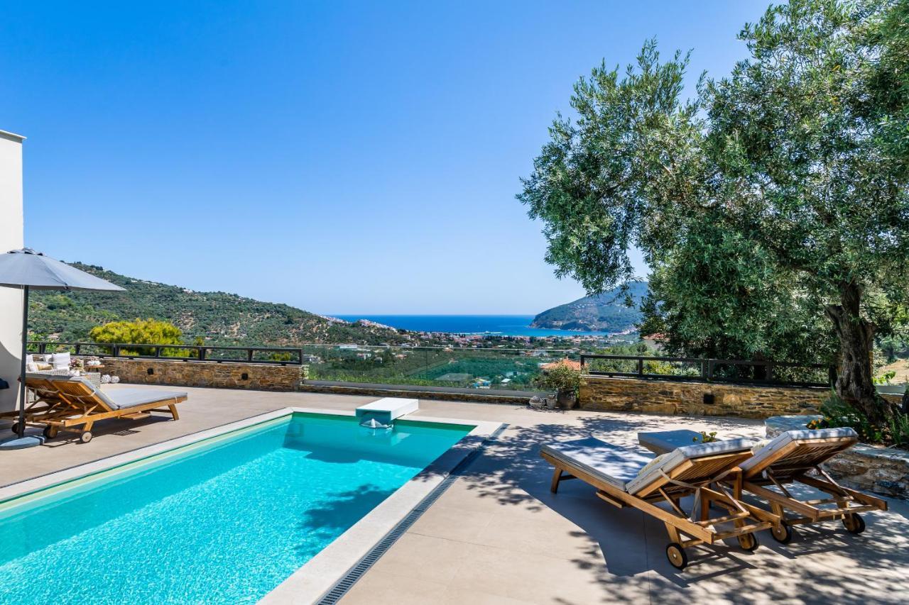 סקופלוס טאון Villa Antigone Luxury Retreat מראה חיצוני תמונה