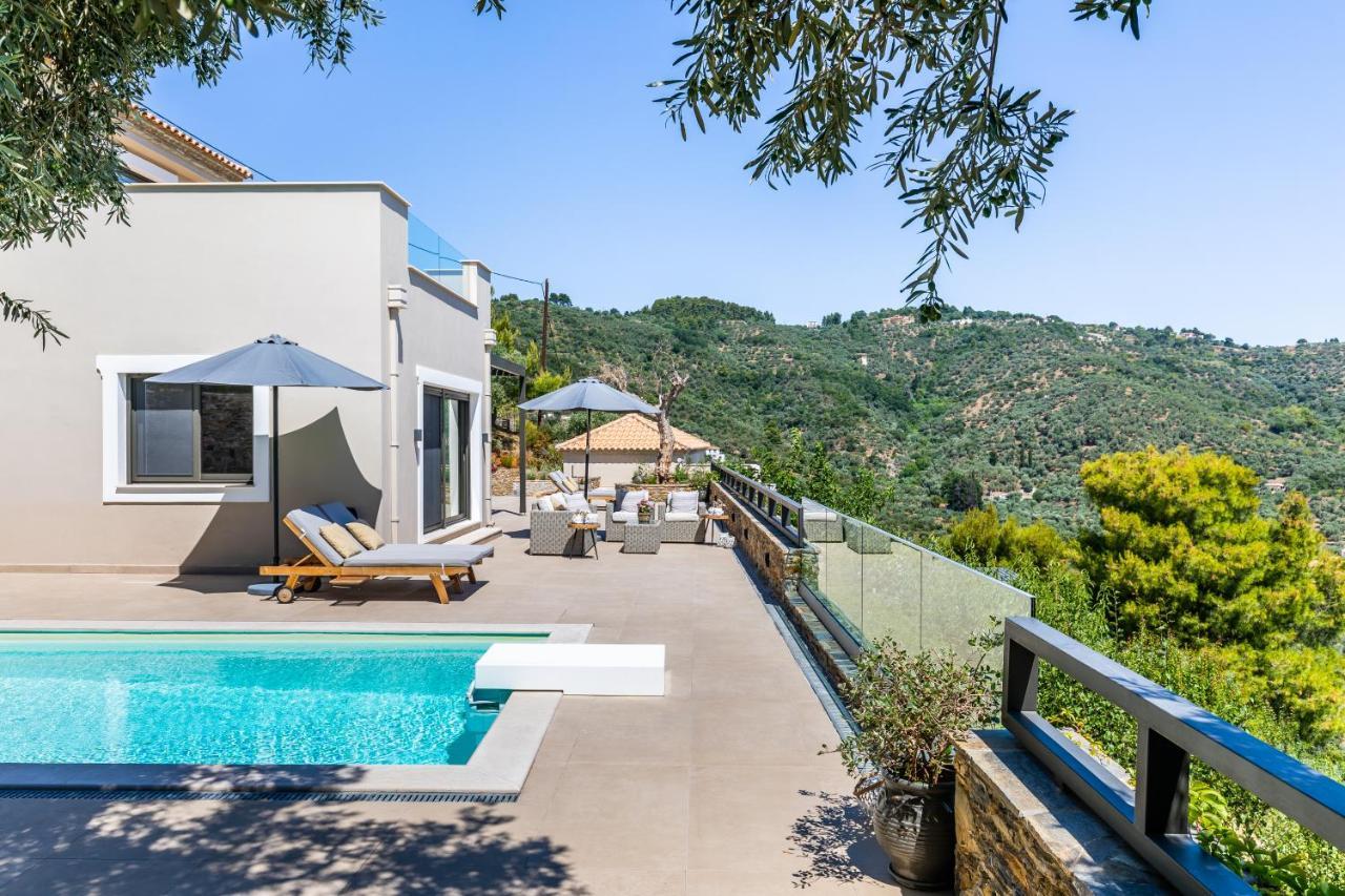 סקופלוס טאון Villa Antigone Luxury Retreat מראה חיצוני תמונה