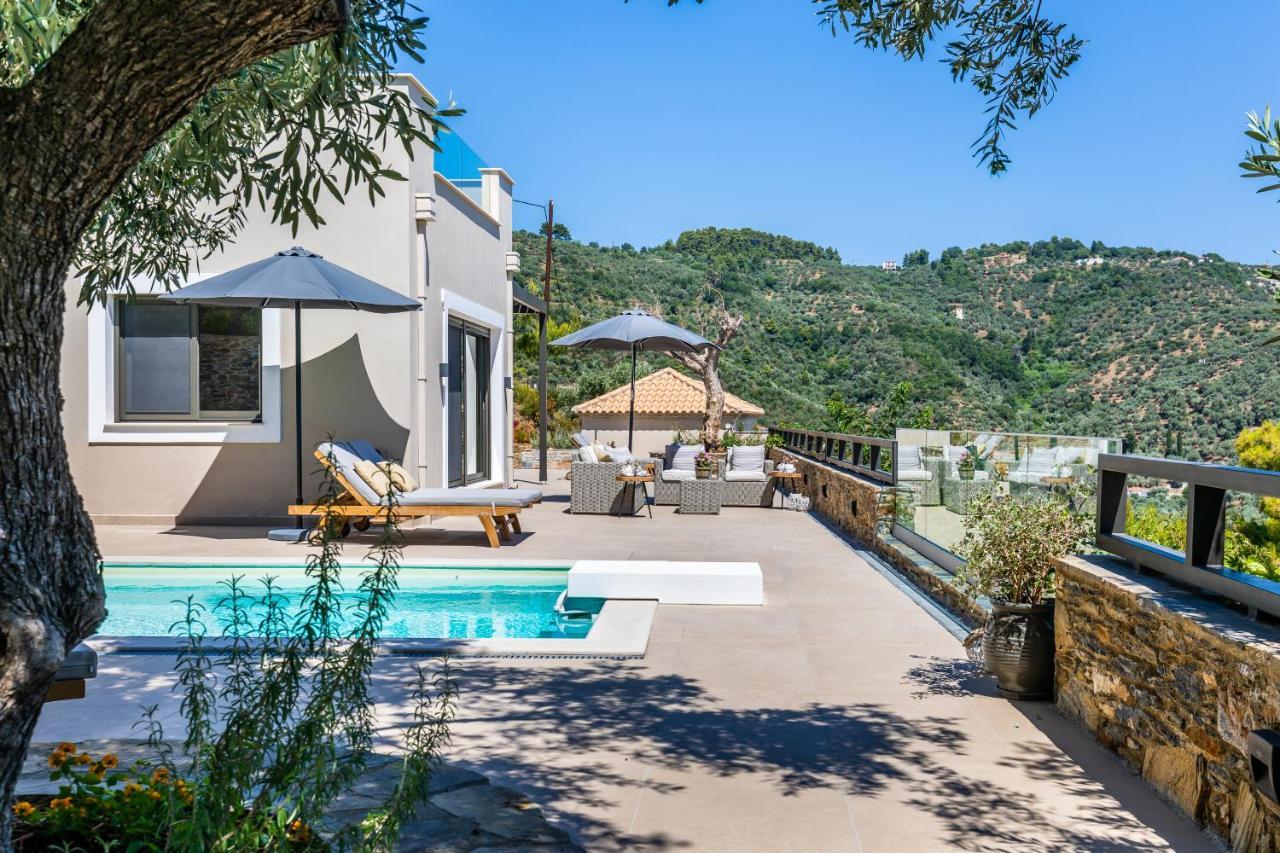 סקופלוס טאון Villa Antigone Luxury Retreat מראה חיצוני תמונה
