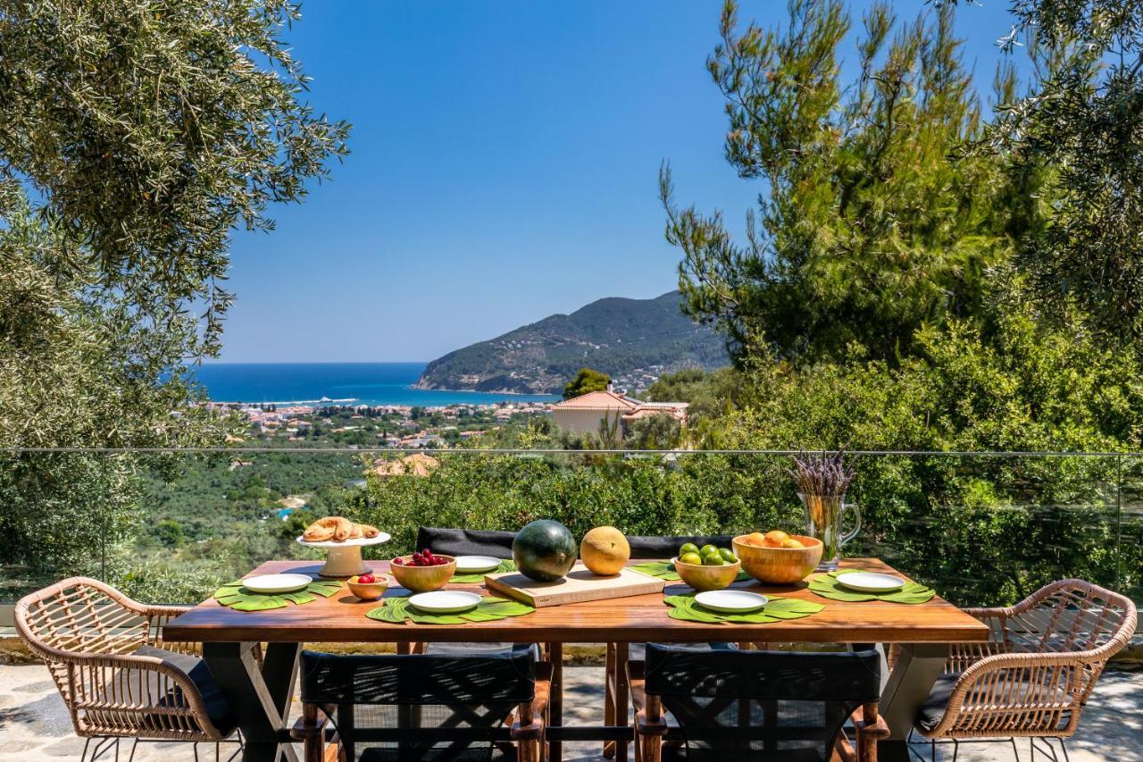 סקופלוס טאון Villa Antigone Luxury Retreat מראה חיצוני תמונה