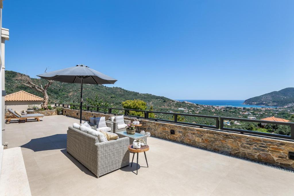 סקופלוס טאון Villa Antigone Luxury Retreat מראה חיצוני תמונה