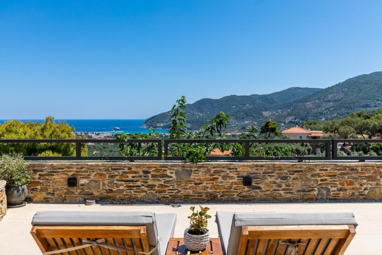 סקופלוס טאון Villa Antigone Luxury Retreat מראה חיצוני תמונה