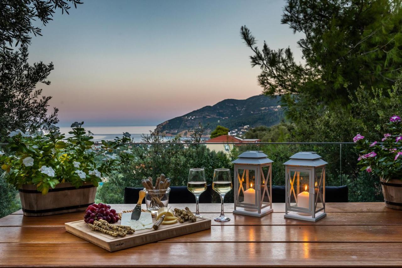 סקופלוס טאון Villa Antigone Luxury Retreat מראה חיצוני תמונה