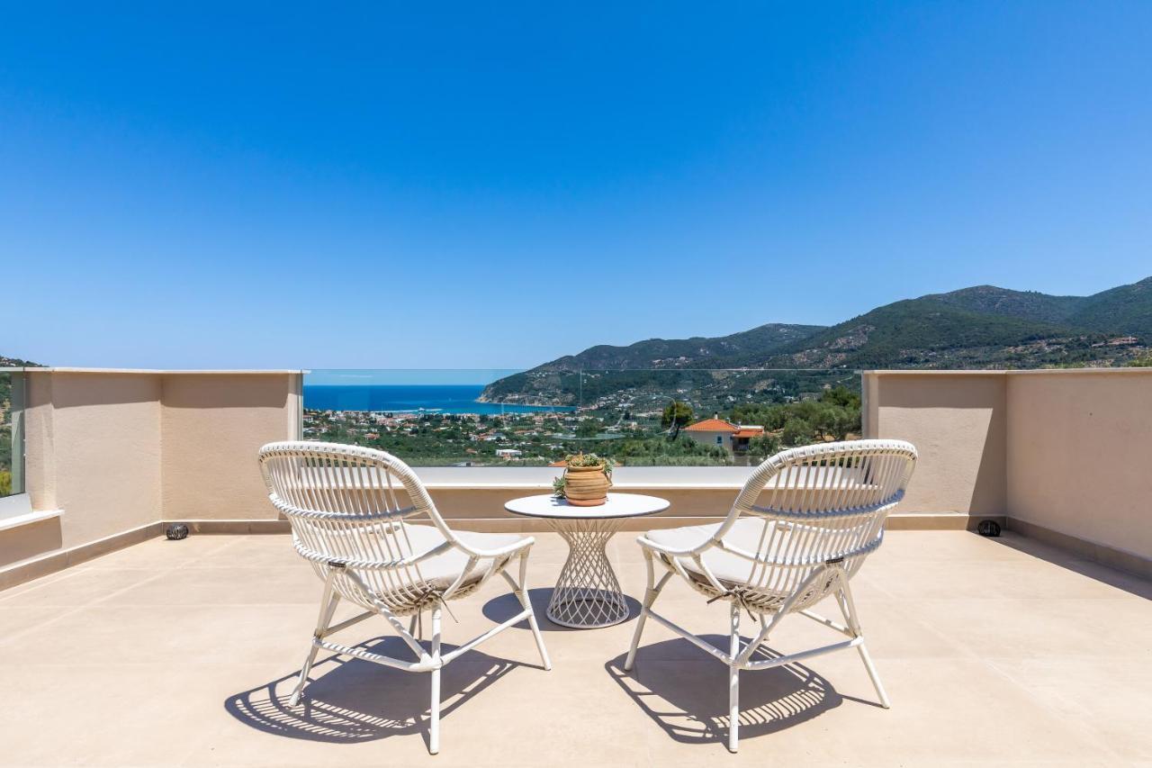 סקופלוס טאון Villa Antigone Luxury Retreat מראה חיצוני תמונה
