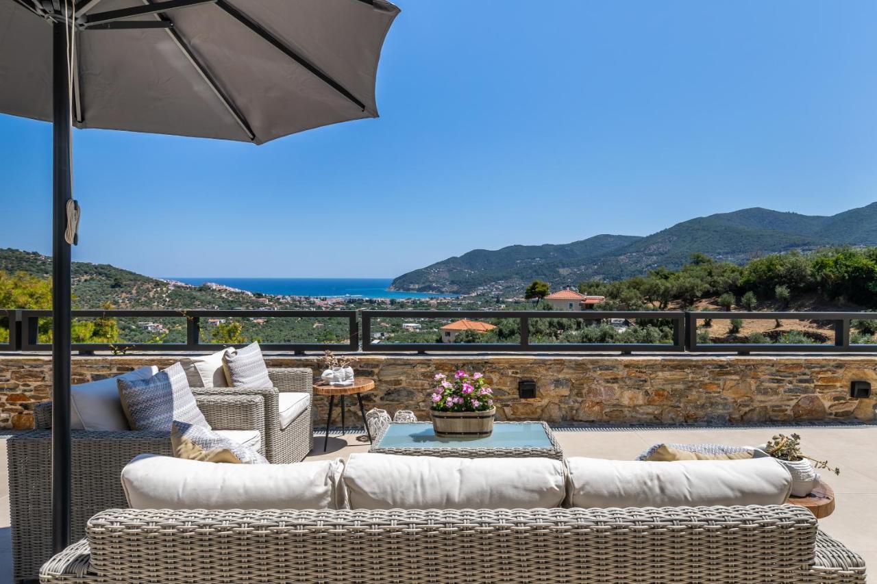 סקופלוס טאון Villa Antigone Luxury Retreat מראה חיצוני תמונה